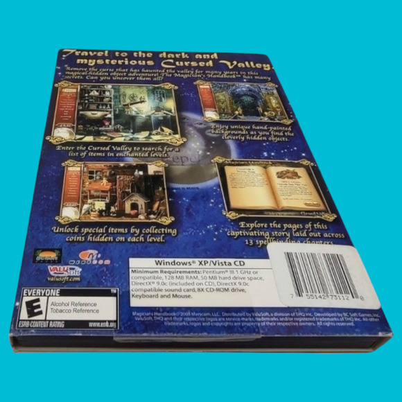 NEW CD-ROM Software PC Game The Magician's Handbook Cursed Valley Released 2008 - Picture 2 of 6